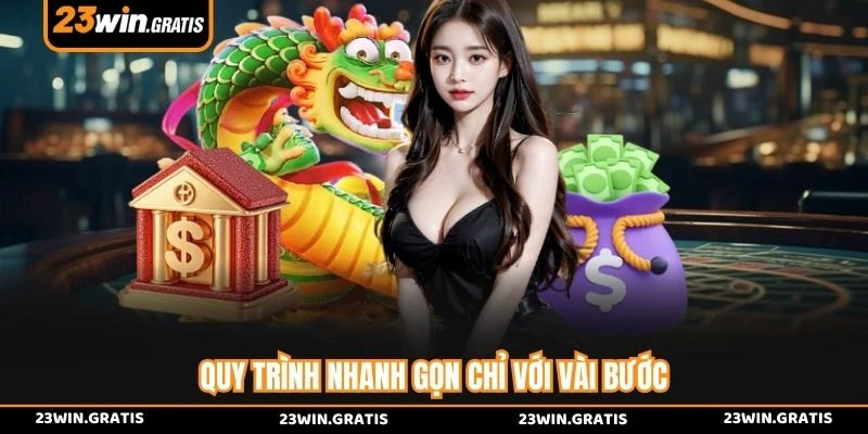 Quy trình nhanh gọn chỉ với vài bước